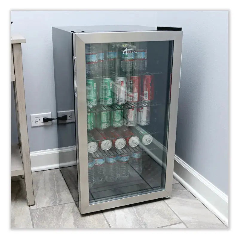 Alera® 120 Cans (12 Oz.) 3.4 Cfreestanding Beverage Refrigerator | Fridge.com