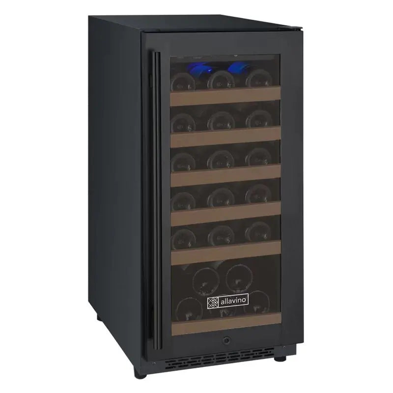 Allavino 15'' 30 Bottle Single Zone Wine Refrigerator | Fridge.com