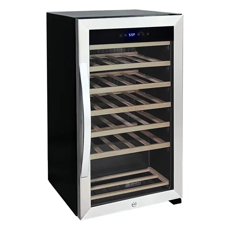 Allavino 19'' 33 Bottle Single Zone Freestanding Wine Refrigerator | Fridge.com