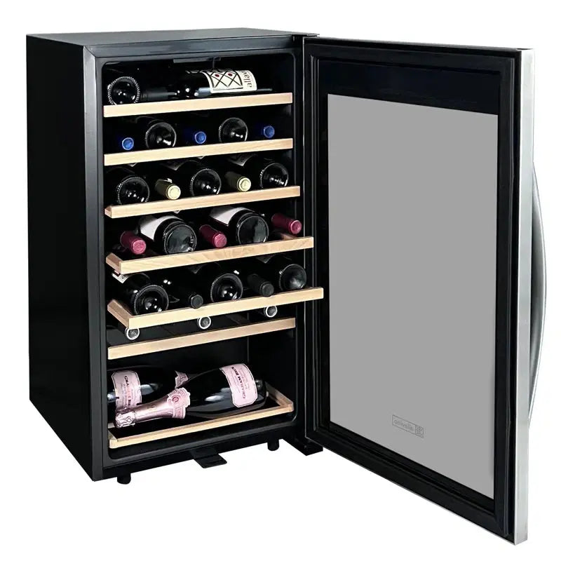 Allavino 19'' 33 Bottle Single Zone Freestanding Wine Refrigerator | Fridge.com