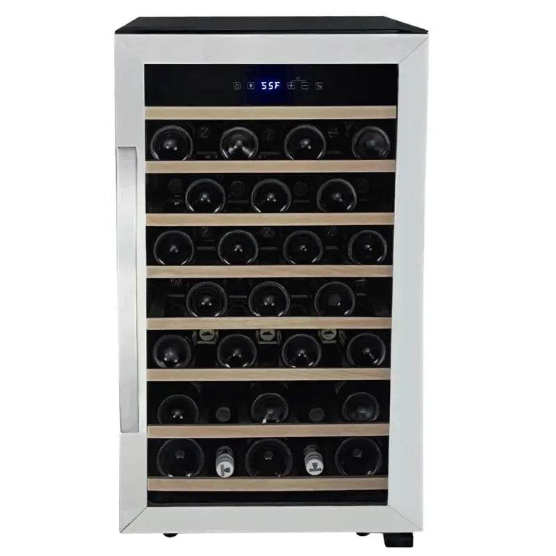 Allavino 19'' 50 Bottle Single Zone Freestanding Wine Refrigerator | Fridge.com