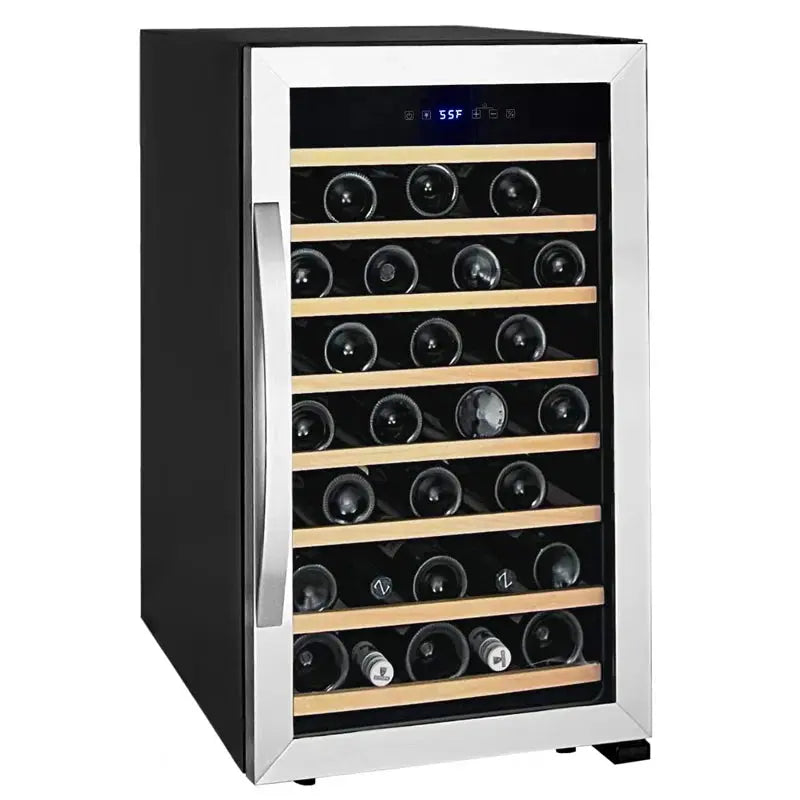 Allavino 19'' 50 Bottle Single Zone Freestanding Wine Refrigerator | Fridge.com