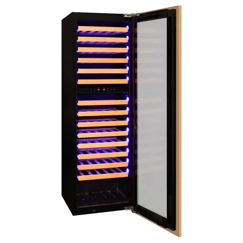 Allavino 22'' 101 Bottle Dual Zone Built-In Wine Refrigerator | Fridge.com