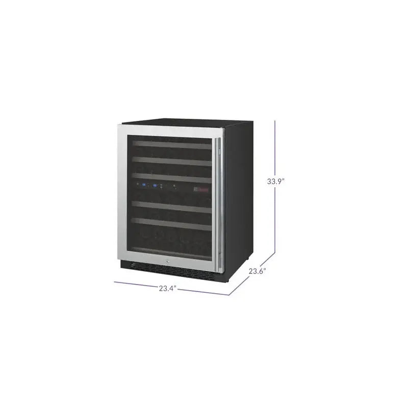 Allavino 23.4'' 56 Bottle Dual Zone Wine Refrigerator | Fridge.com