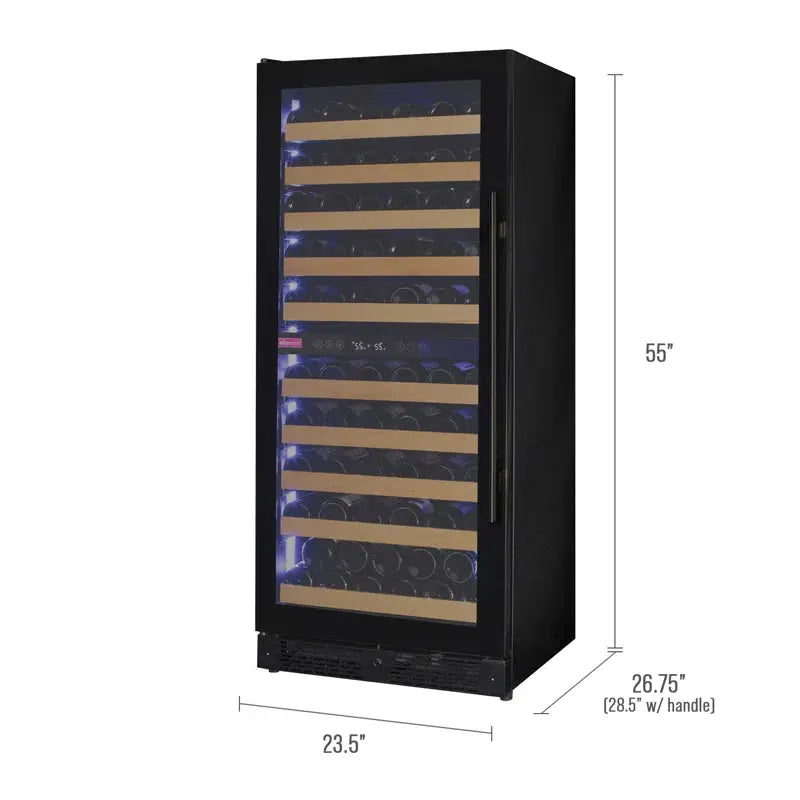 Allavino 23.5'' 119 Bottle Dual Zone Wine Refrigerator | Fridge.com