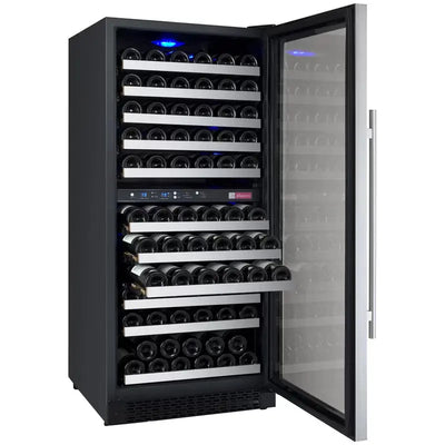 Allavino 23.5'' 121 Bottle Dual Zone Wine Refrigerator | Fridge.com