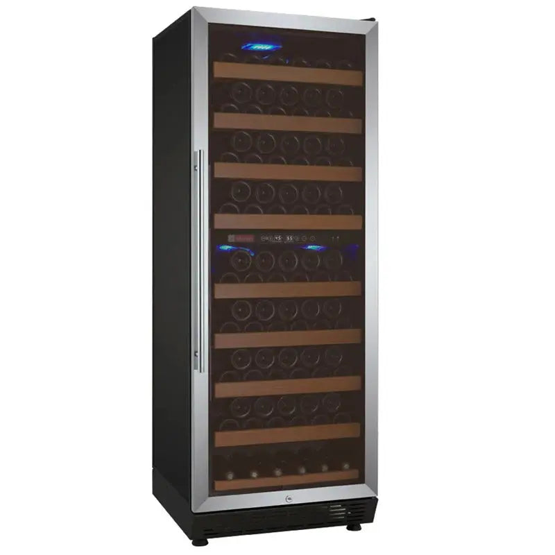 Allavino 23.5'' 99 Bottle Dual Zone Freestanding Wine Refrigerator | Fridge.com