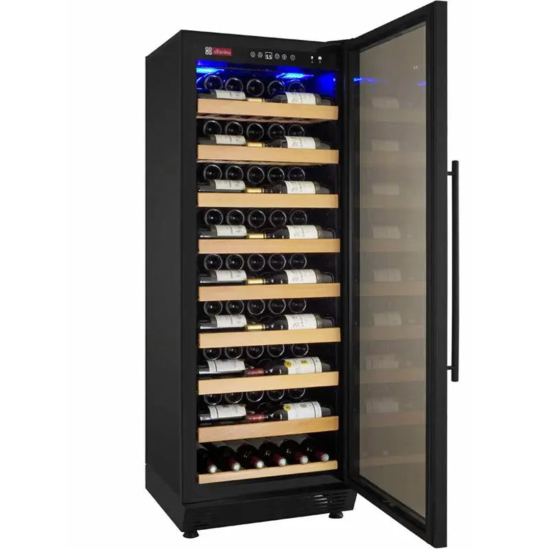 Allavino 23.5'' 99 Bottle Single Zone Freestanding Wine Refrigerator | Fridge.com