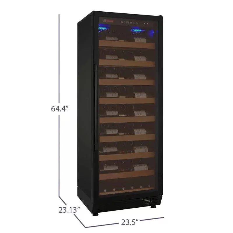 Allavino 23.5'' 99 Bottle Single Zone Freestanding Wine Refrigerator | Fridge.com