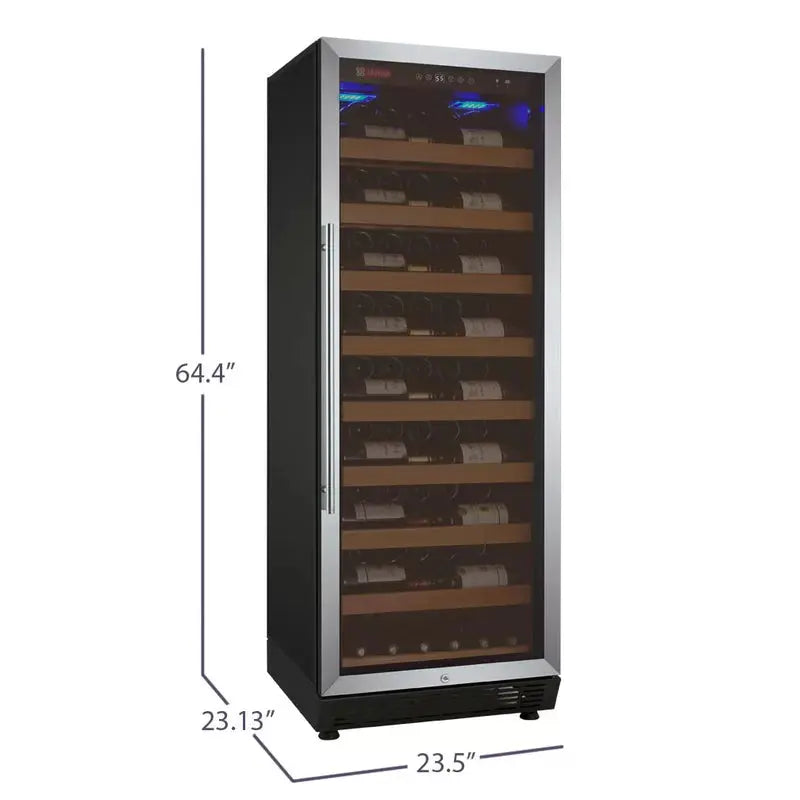 Allavino 23.5'' 99 Bottle Single Zone Freestanding Wine Refrigerator | Fridge.com