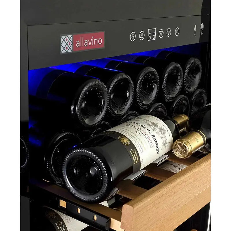 Allavino 23.5'' 99 Bottle Single Zone Freestanding Wine Refrigerator | Fridge.com