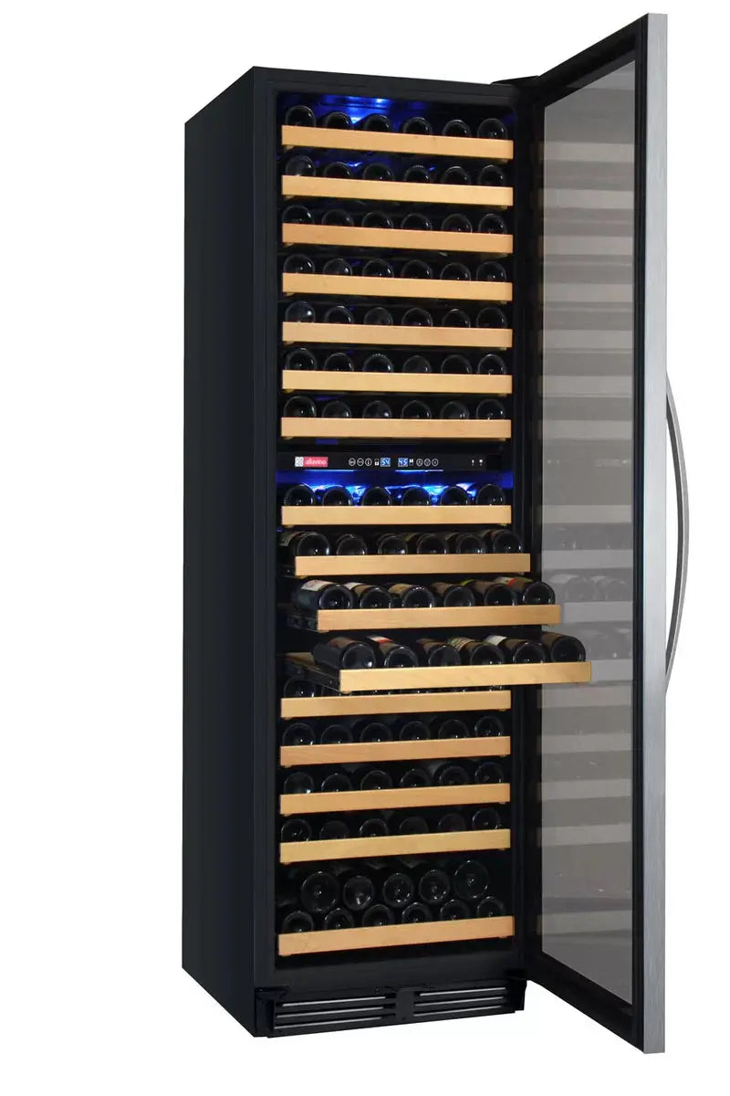 Allavino 23.75'' 172 Bottle Dual Zone Wine Refrigerator | Fridge.com