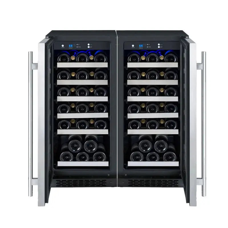 Allavino 30'' 60 Bottle Dual Zone Wine Refrigerator | Fridge.com