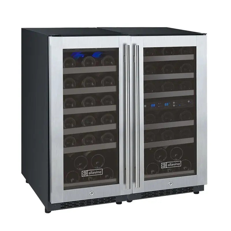 Allavino 30'' 60 Bottle Triple Zone Wine Refrigerator | Fridge.com