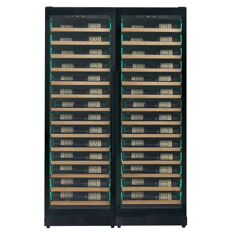 Allavino 47'' 134 Bottle Dual Zone Freestanding Wine Refrigerator | Fridge.com