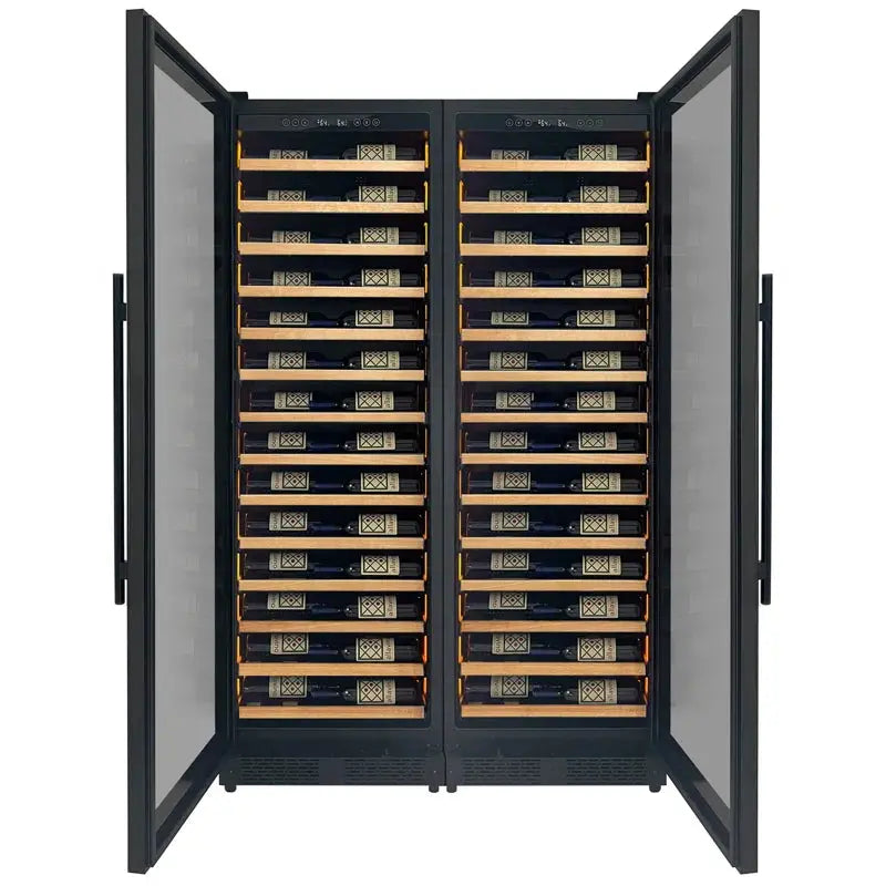 Allavino 47'' 134 Bottle Dual Zone Freestanding Wine Refrigerator | Fridge.com