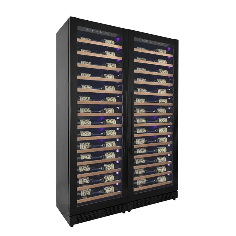 Allavino 47'' 134 Bottle Dual Zone Freestanding Wine Refrigerator | Fridge.com