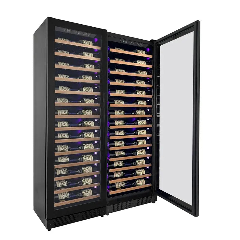 Allavino 47'' 134 Bottle Dual Zone Freestanding Wine Refrigerator | Fridge.com