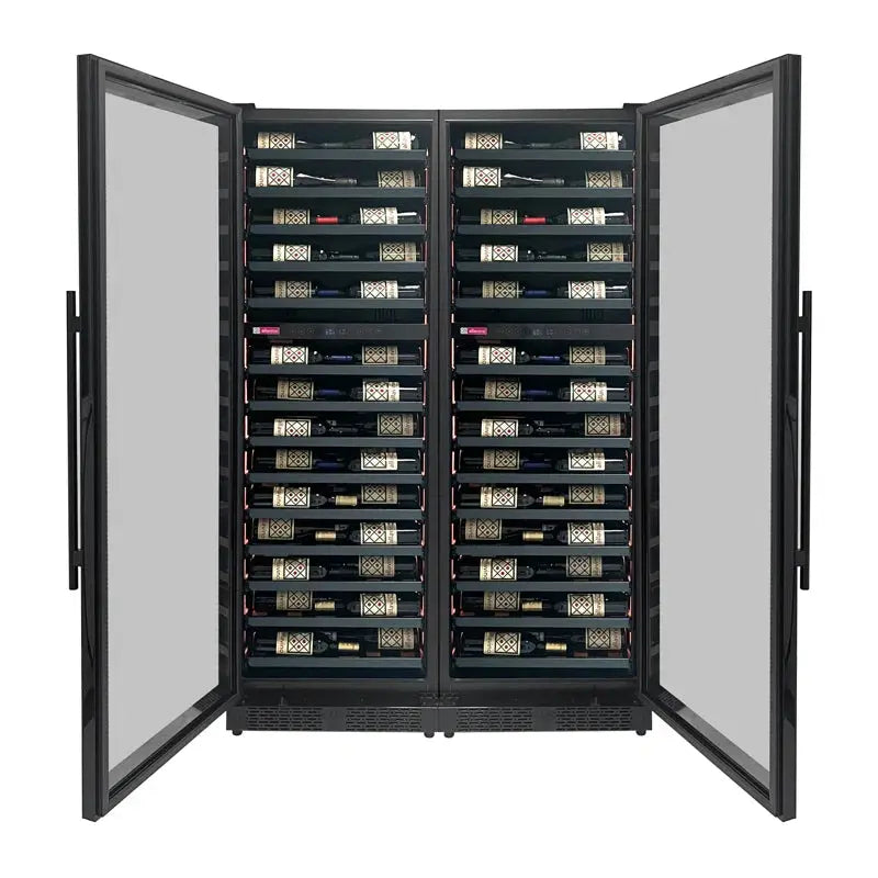 Allavino 47'' 134 Bottle Four Zone Freestanding Wine Refrigerator | Fridge.com