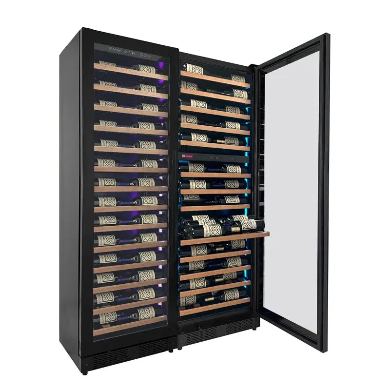 Allavino 47'' 134 Bottle Triple Zone Freestanding Wine Refrigerator | Fridge.com