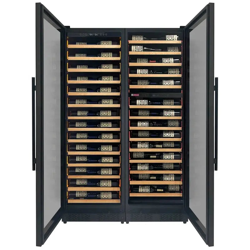 Allavino 47'' 134 Bottle Triple Zone Freestanding Wine Refrigerator | Fridge.com