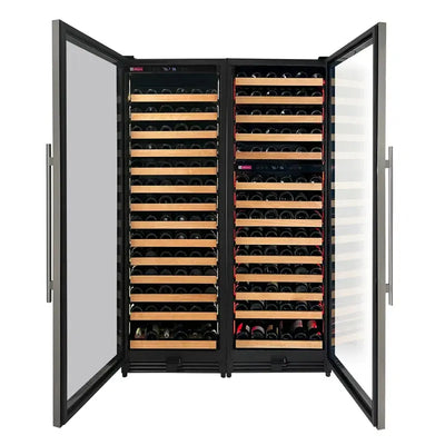 Allavino 47'' 317 Bottle Triple Zone Freestanding Wine Refrigerator | Fridge.com