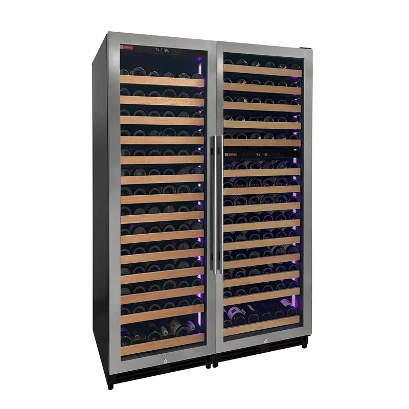 Allavino 47'' 317 Bottle Triple Zone Freestanding Wine Refrigerator | Fridge.com