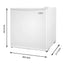 Arctic King 1.1 Cu Ft Upright Freezer, White, AUFM011AEW | Fridge.com