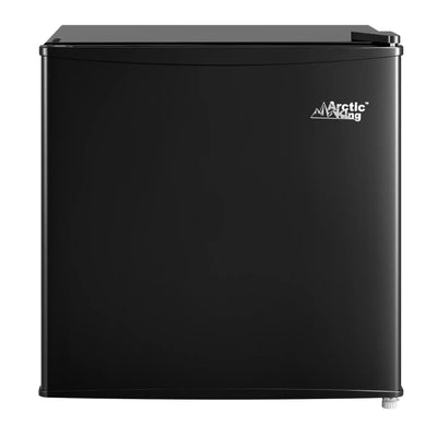 Arctic King 1.7 Cu Ft No Freezer Mini Fridge, Black, E-Star, ARM17A5ABB | Fridge.com