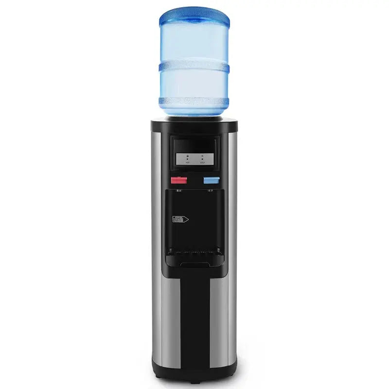 Artist Hand Black Free Standing Top Loading Water Dispenser | Fridge.com