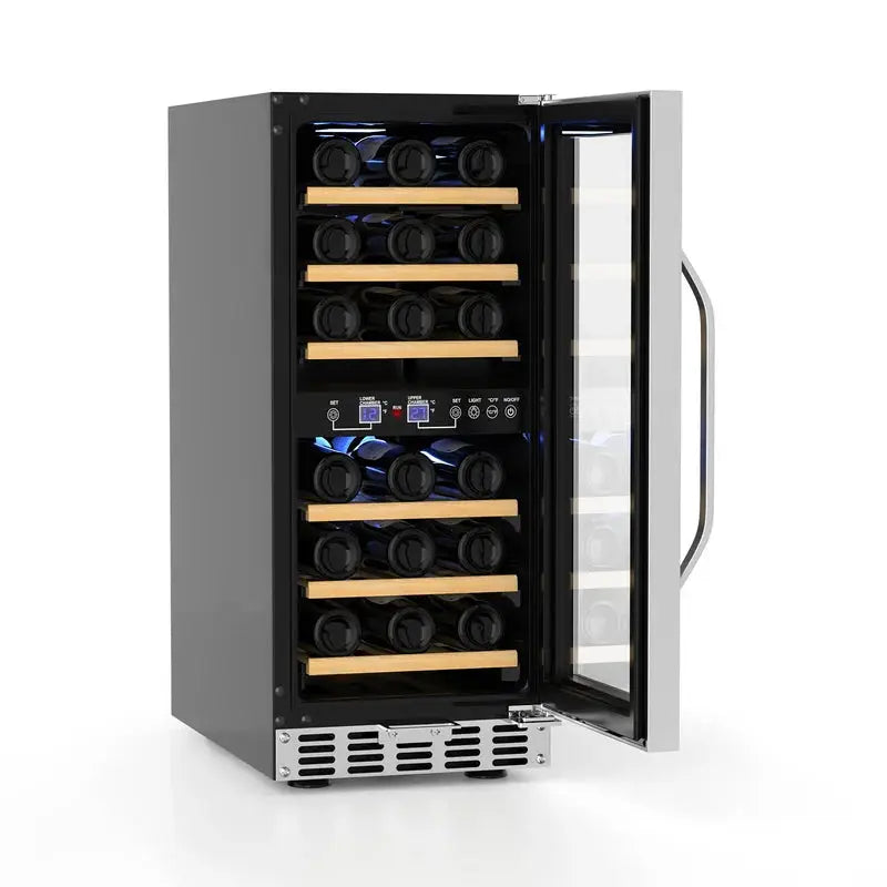 Artudatech 15.2'' 33 Bottle and 33 Can Wine & Beverage Refrigerator | Fridge.com