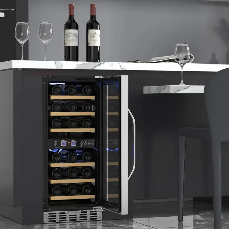 Artudatech 15.2'' 33 Bottle and 33 Can Wine & Beverage Refrigerator | Fridge.com