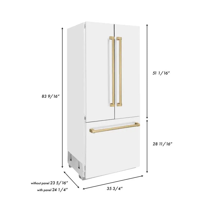 Autograph Edition 36" French Door 19.6 Cu. Ft.Refrigerator with Ice Maker | Fridge.com