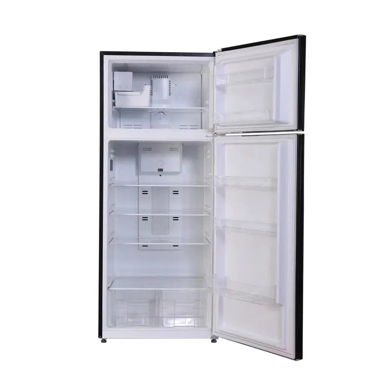 Conserv 30 in Retro Refrigerator 18 CF Top Mount W/Automatic Ice Maker 110V Handle | Fridge.com