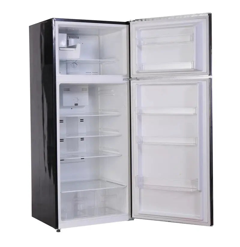 Conserv 30 in Retro Refrigerator 18 CF Top Mount W/Automatic Ice Maker 110V Handle | Fridge.com