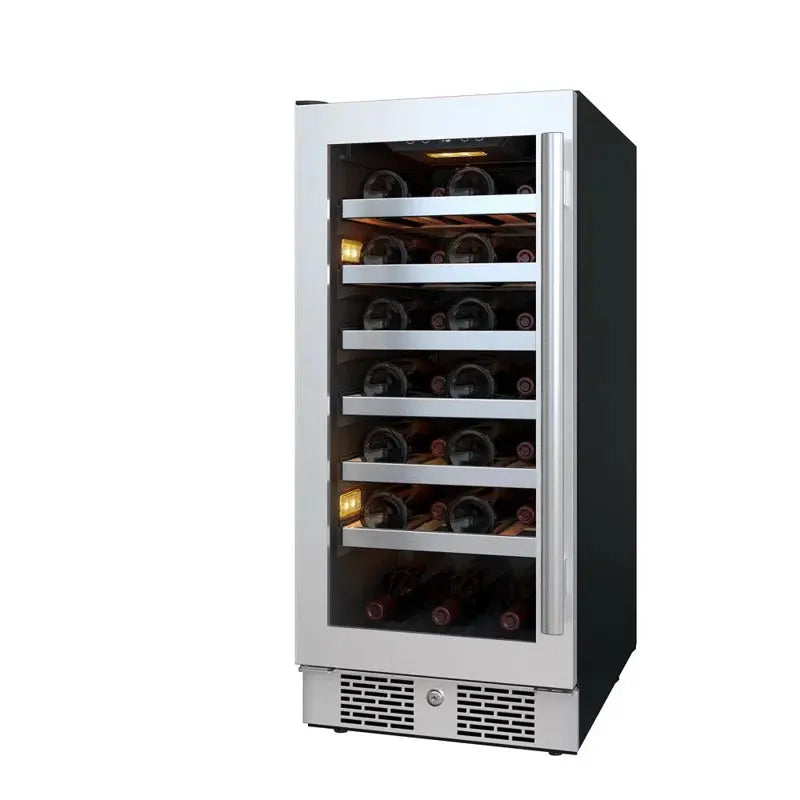 Avallon 15'' 27 Bottle Single Zone Wine Refrigerator | Fridge.com