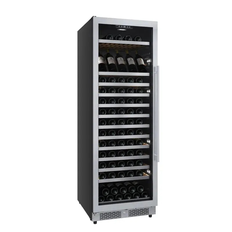 Avallon 23.4375'' 150 Bottle Single Zone Freestanding Wine Refrigerator | Fridge.com