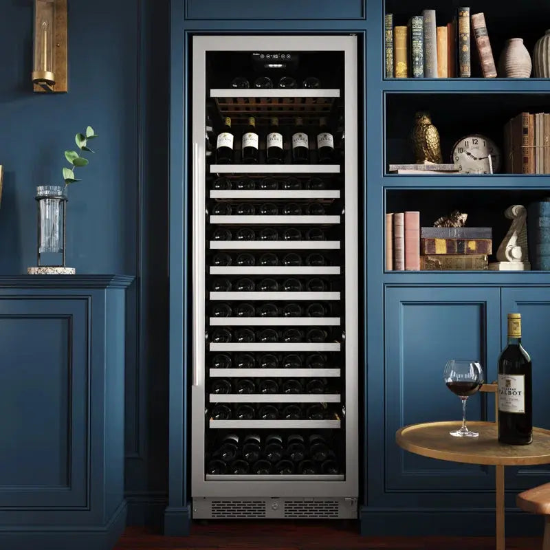 Avallon 23.4375'' 150 Bottle Single Zone Freestanding Wine Refrigerator | Fridge.com