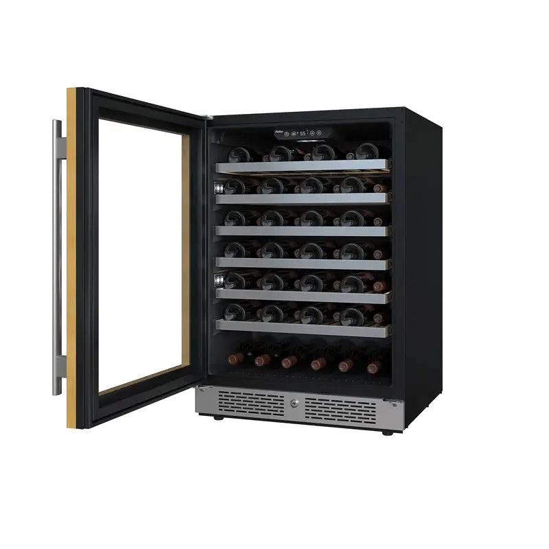 Avallon 23.81'' 53 Bottle Single Zone Freestanding Wine Refrigerator | Fridge.com