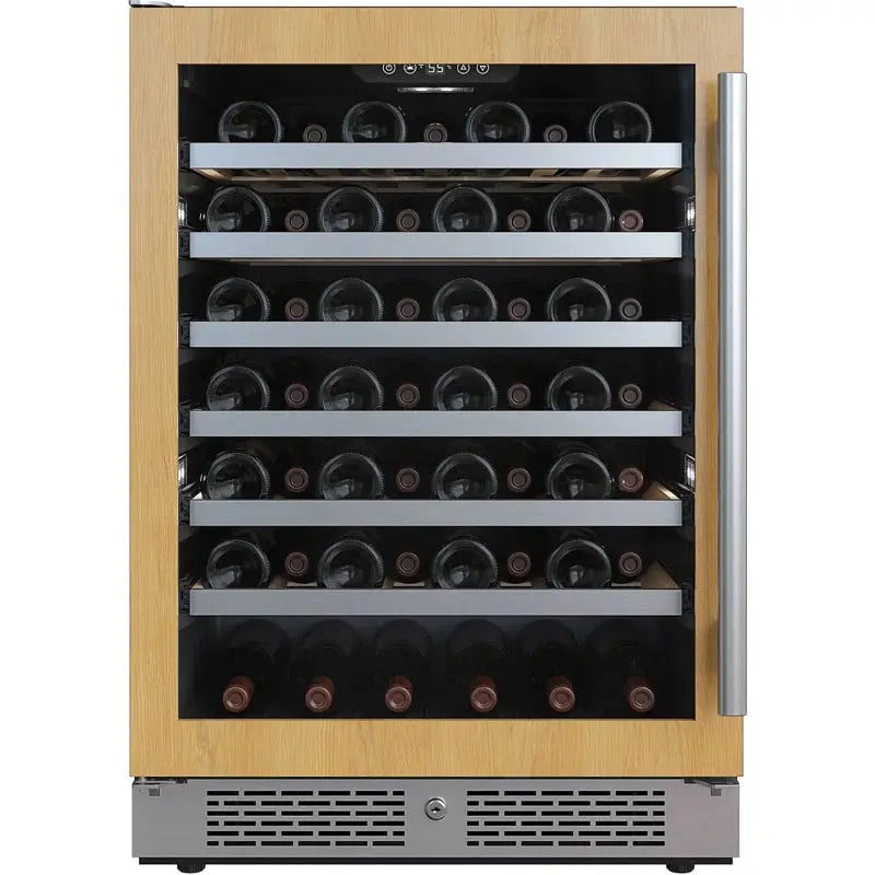 Avallon 23.81'' 53 Bottle Single Zone Freestanding Wine Refrigerator | Fridge.com