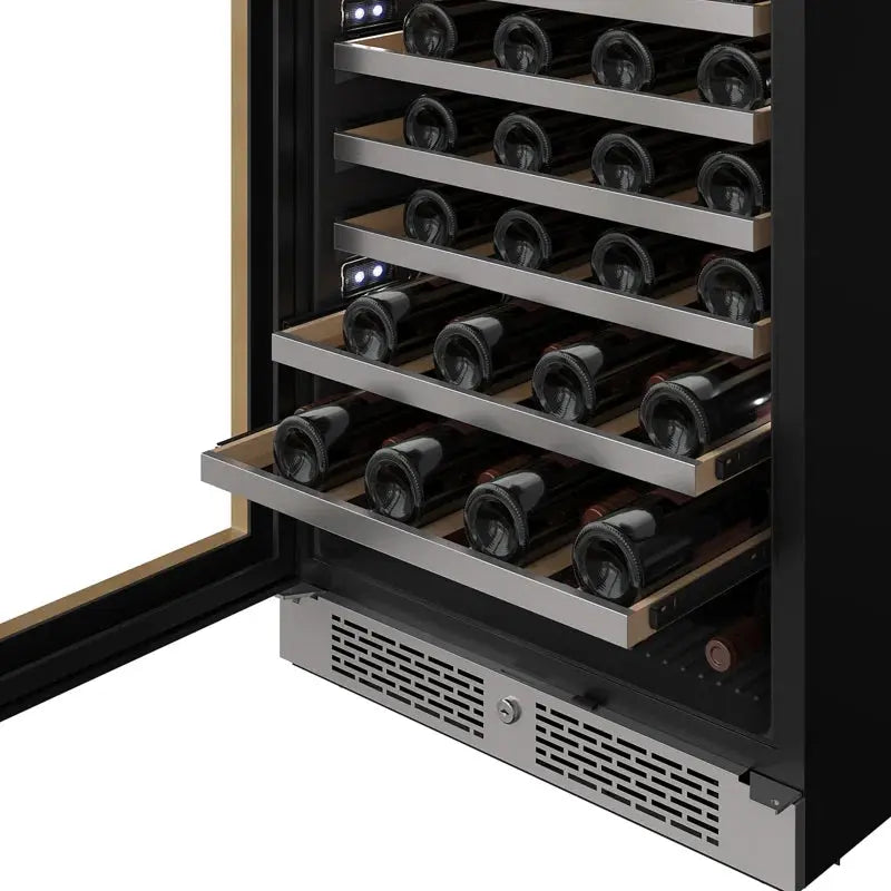 Avallon 23.81'' 53 Bottle Single Zone Freestanding Wine Refrigerator | Fridge.com