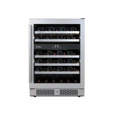 Avallon 24'' 45 Bottle Dual Zone Wine Refrigerator | Fridge.com