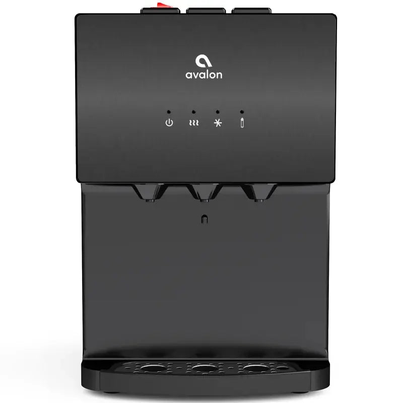 Avalon Black Countertop Bottleless Filtered Water Dispenser | Fridge.com