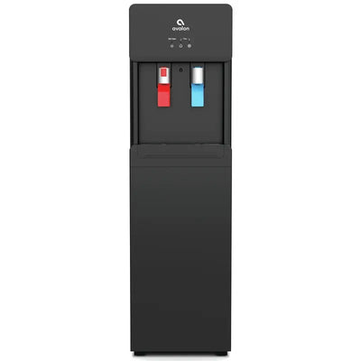 Avalon Black Free Standing Bottleless Electric Filtered Water Dispenser | Fridge.com