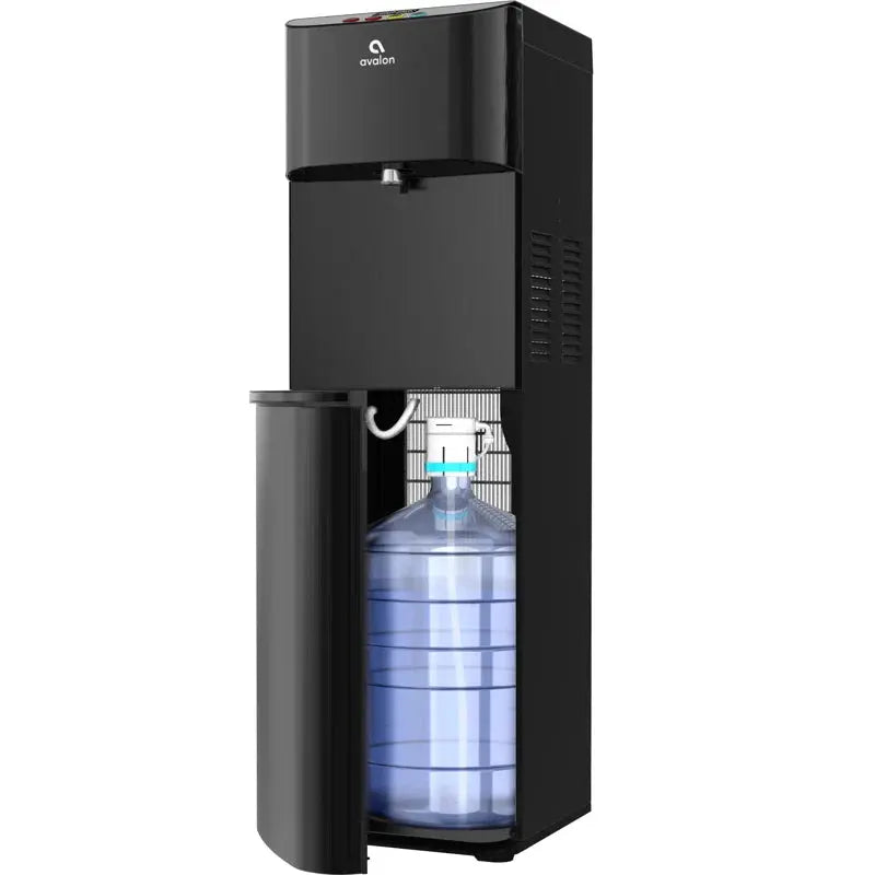 Avalon Black Free Standing Bottom Loading Electric Water Dispenser | Fridge.com