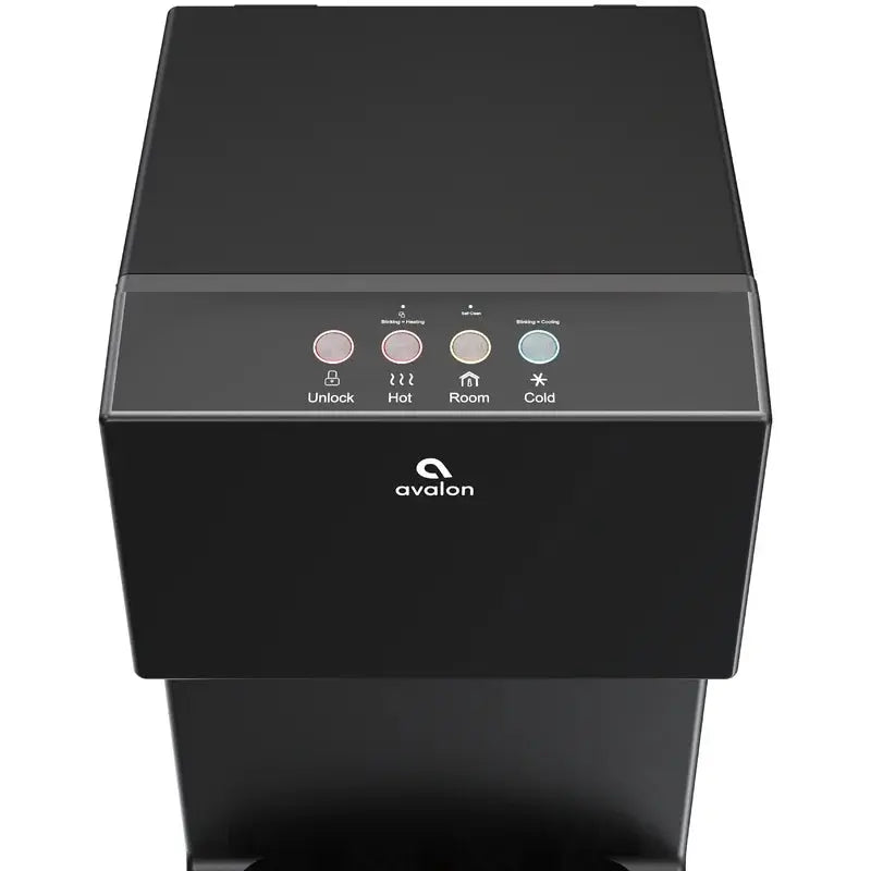 Avalon Black Free Standing Bottom Loading Electric Water Dispenser | Fridge.com