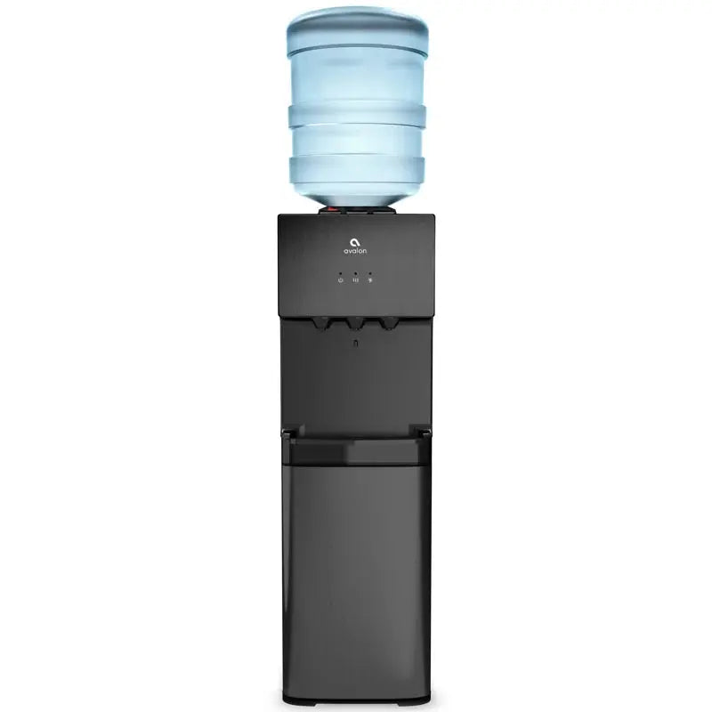 Avalon Black Free Standing Top Loading Electric Water Dispenser | Fridge.com