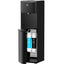 Avalon Electric Bottleless Water Cooler Water Dispenser - 3 Temperatures, Digital Clock with Temperature Control, Self Cleaning, Black Stainless Steel | Fridge.com