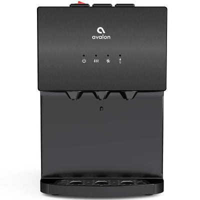 Avalon Premium 3 Temperature Self Cleaning Bottleless Countertop Waterdispenser - Black Stainless Steel | Fridge.com