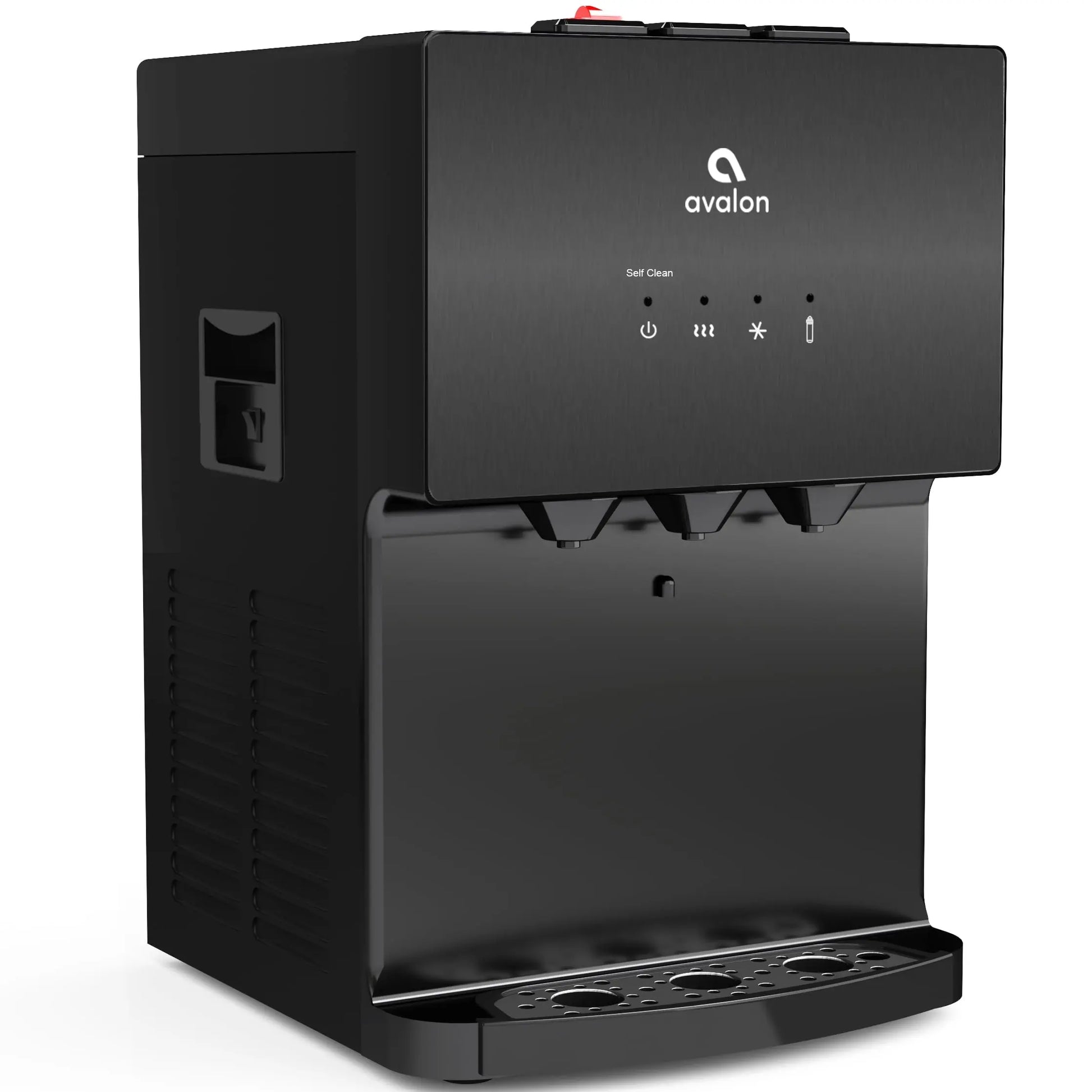 Avalon Premium 3 Temperature Self Cleaning Bottleless Countertop Waterdispenser - Black Stainless Steel | Fridge.com